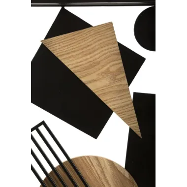 Półka ścienna PICASSY RET. Para 40x12x60 cm - 36x10x56 cm